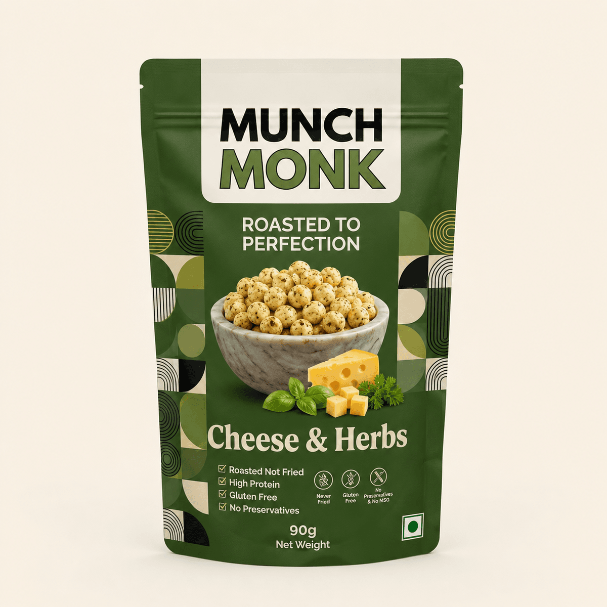 Cheese & Herbs Roasted Fox Nuts Healthy Snack