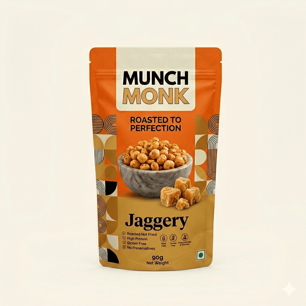 Jaggery Roasted Makhana Healthy Snack